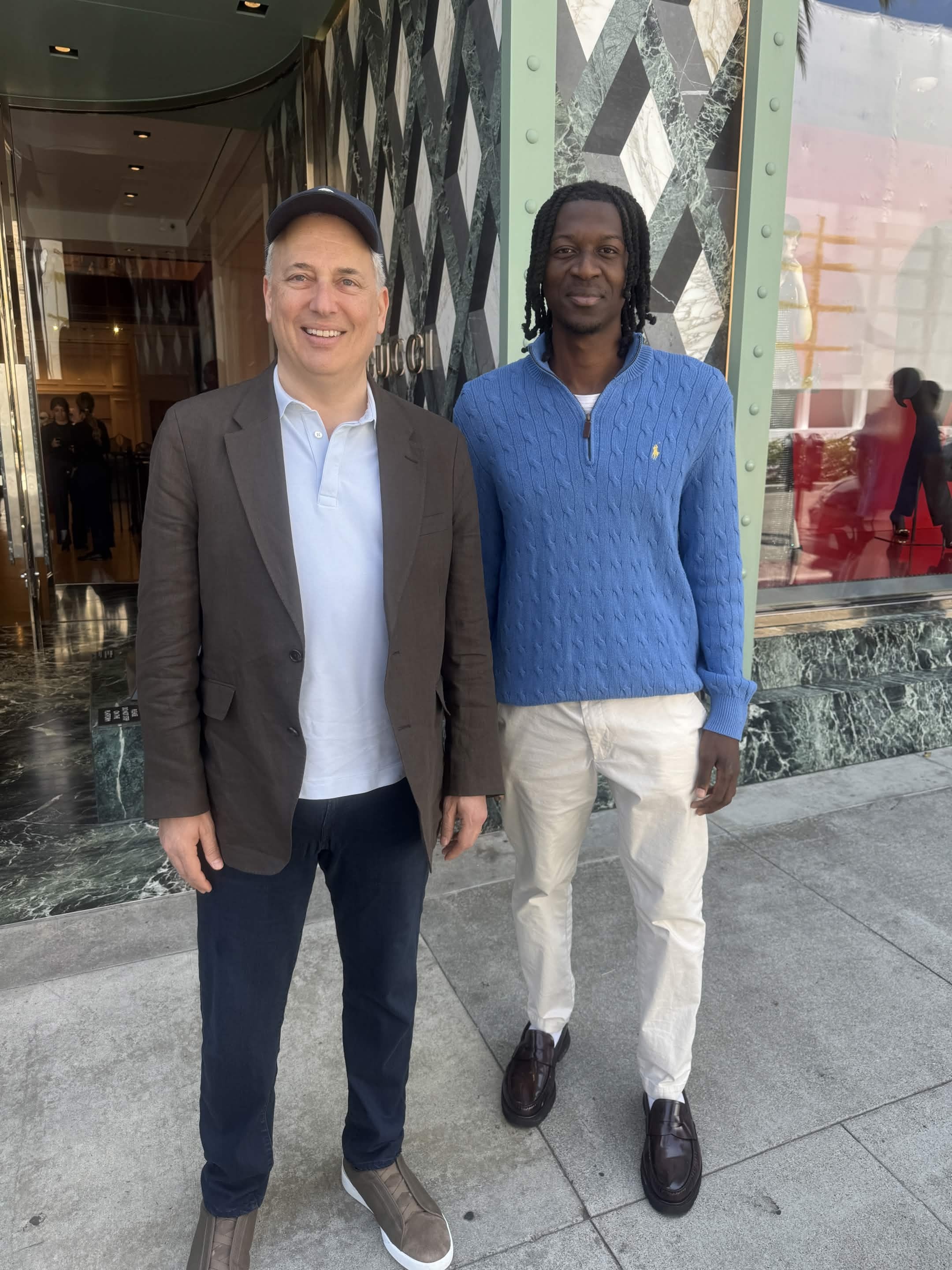 Conrad Thompson meeting with David